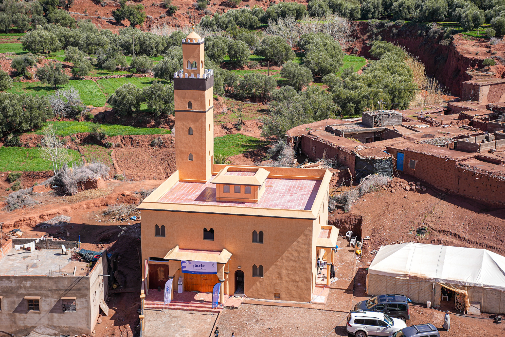 بناء مسجد وكتاب وسكن للإمام بأيت داوود